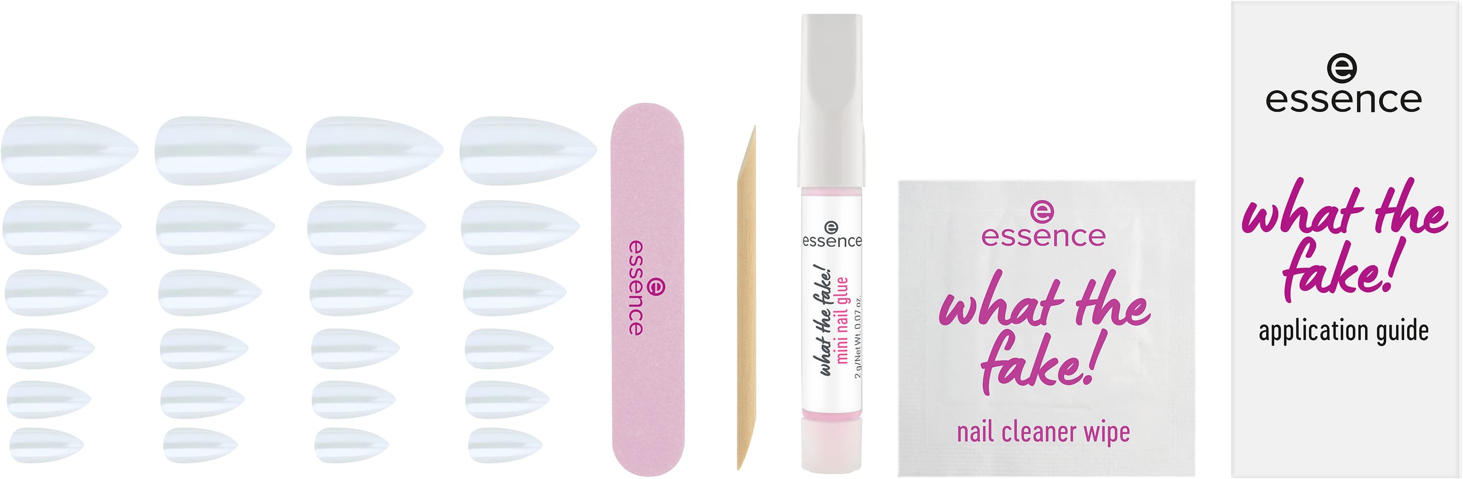 Produktbild essence what the fake! PRESS-ON NAILS manicure set 3 von 9