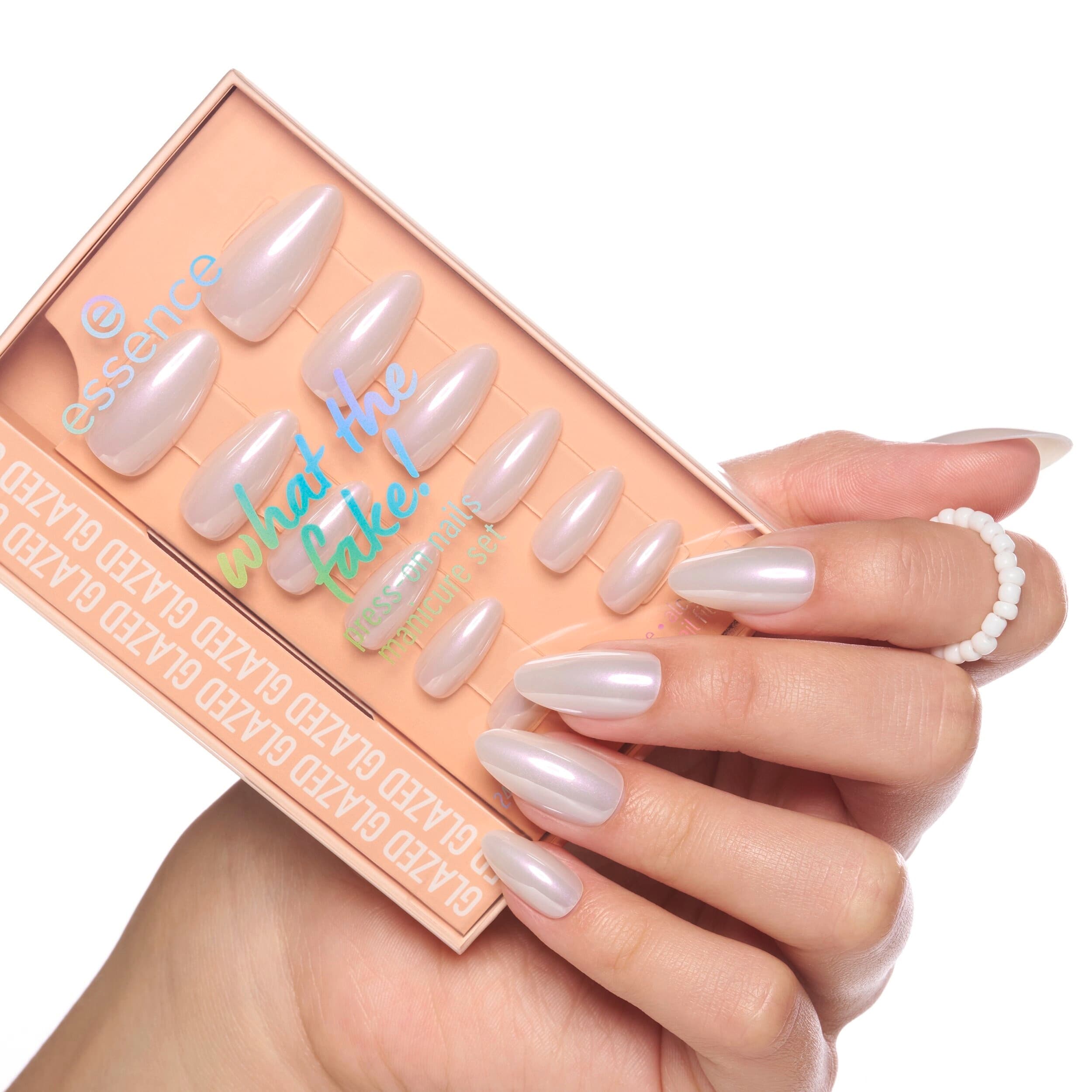 Produktbild essence what the fake! PRESS-ON NAILS manicure set 4 von 9