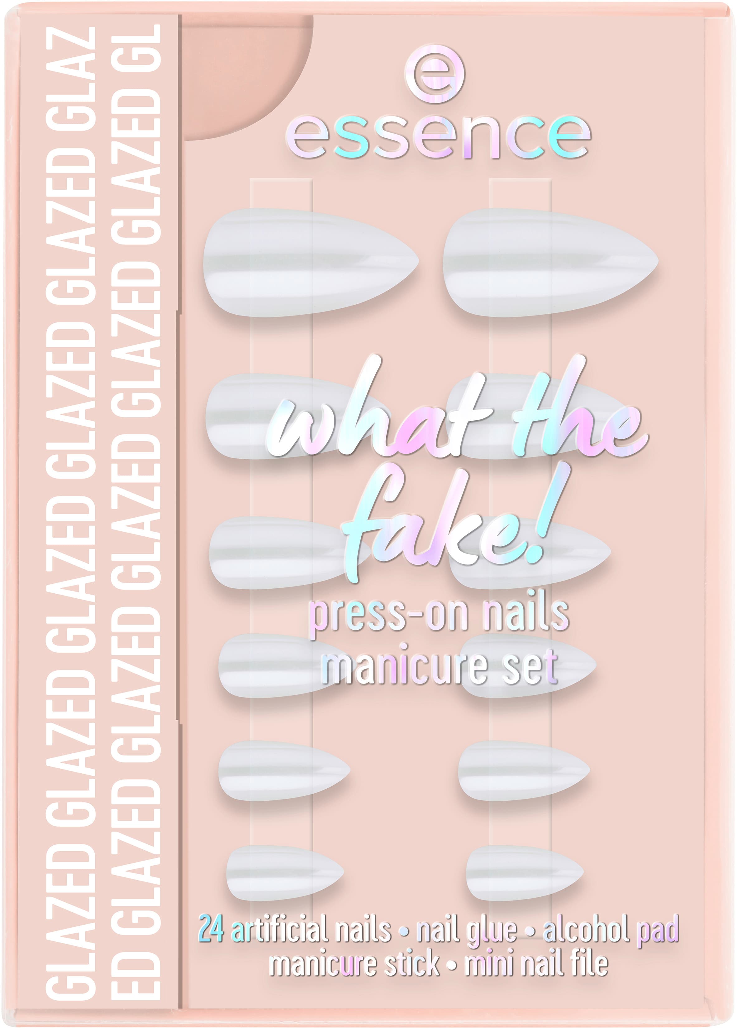 essence what the fake! PRESS-ON NAILS manicure set