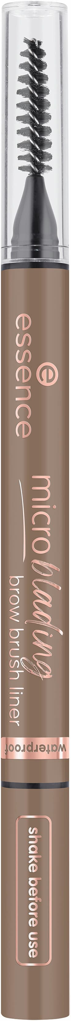 essence MICROBLADING brow brush liner
