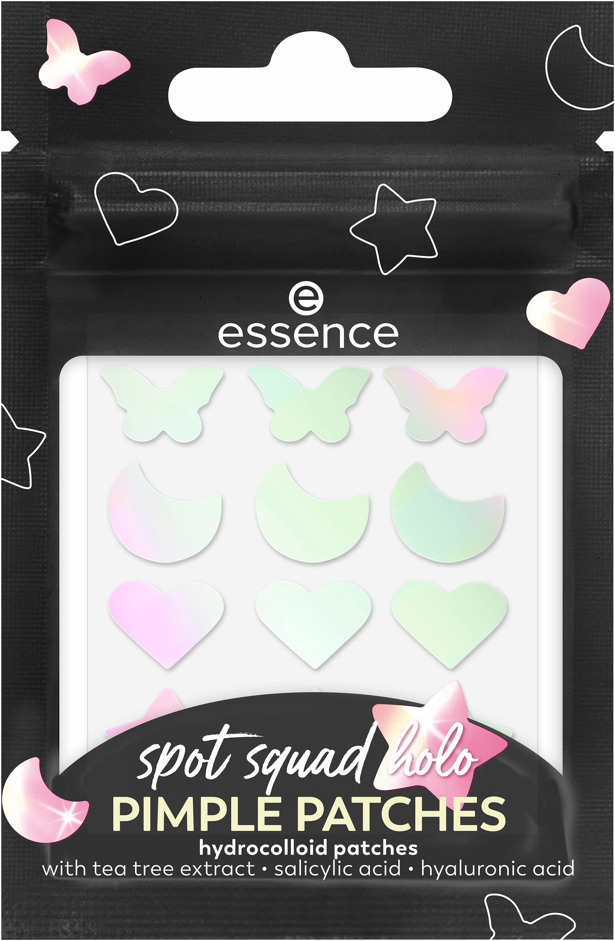 essence SPOT SQUAD HOLO PIMPLE PATCHES