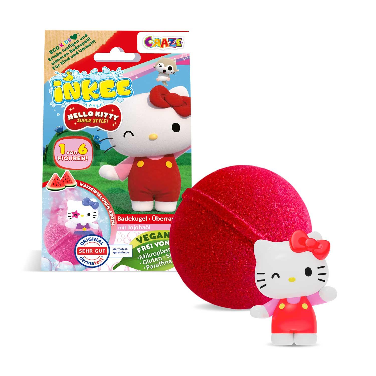 CRAZE - INKEE HELLO KITTY MIT 1 VON 6 ÜBERRASCHUNGS-FIGUREN, 1 Stück, sortiert