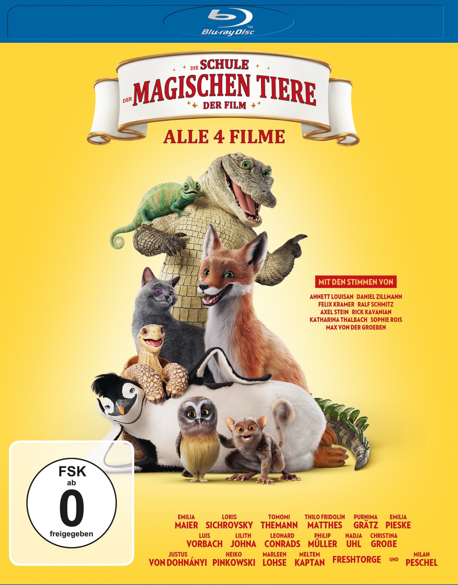 Die Schule der magischen Tiere 1-4 [4 BRs]