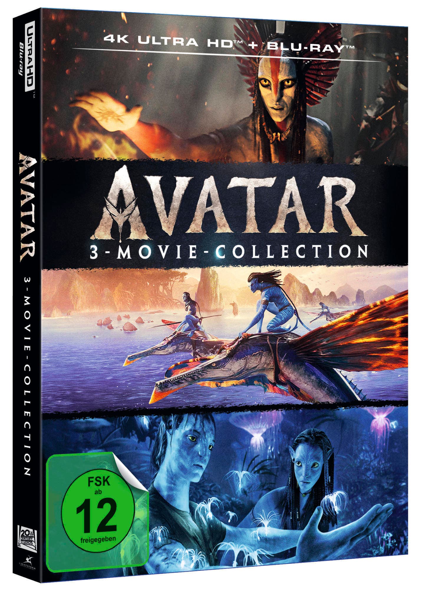 Avatar - 3-Movie Collection  (3 4K Ultra HD) (+ 3 Blu-rays)