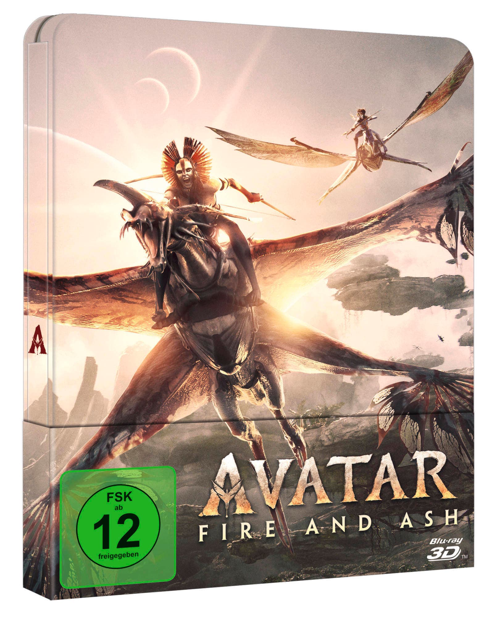 Avatar - Fire and Ash - Steelbook - Limited Edition (3D + 2D Blu-ray) (+ Bonus-Blu-ray)  [2 BRs]