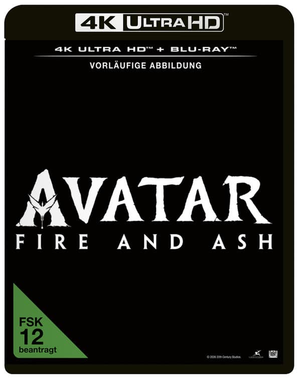 Avatar - Fire and Ash (4K Ultra HD) (+ Blu-ray) (+ Bonus-Blu-ray)