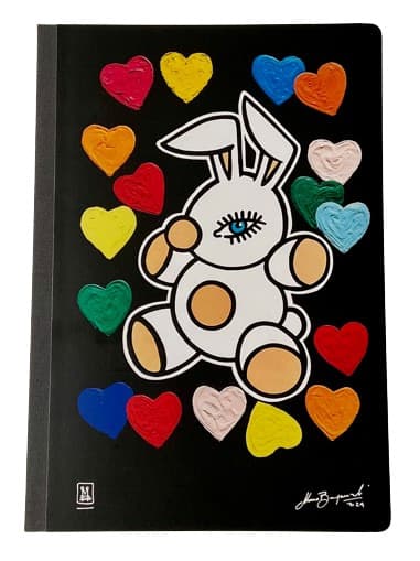 BRUNNEN Notizbuch A5 MAGIC BUNNY designed by Mauro Bergonzoli