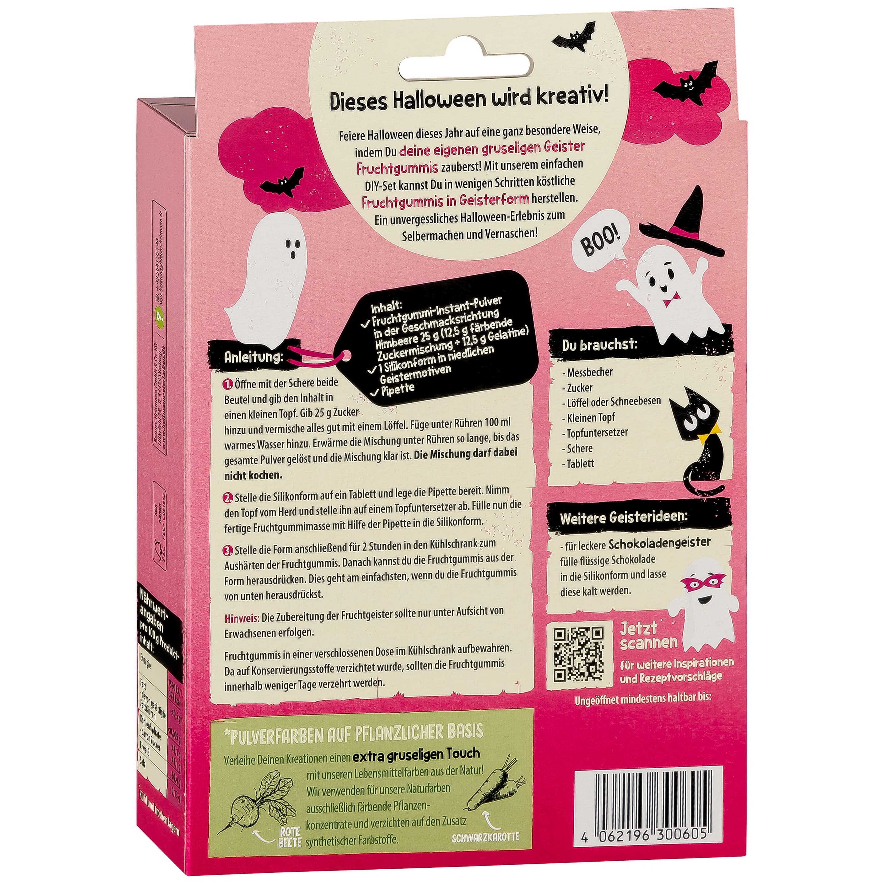 Produktbild HEITMANN KREATIV Halloween Kreativset Fruchtgummi 2 von 2