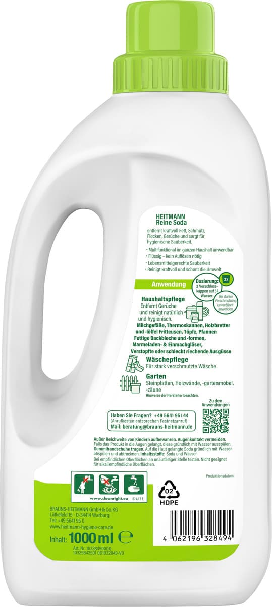 Produktbild Heitmann Pure Reine Soda, flüssig 2 von 2