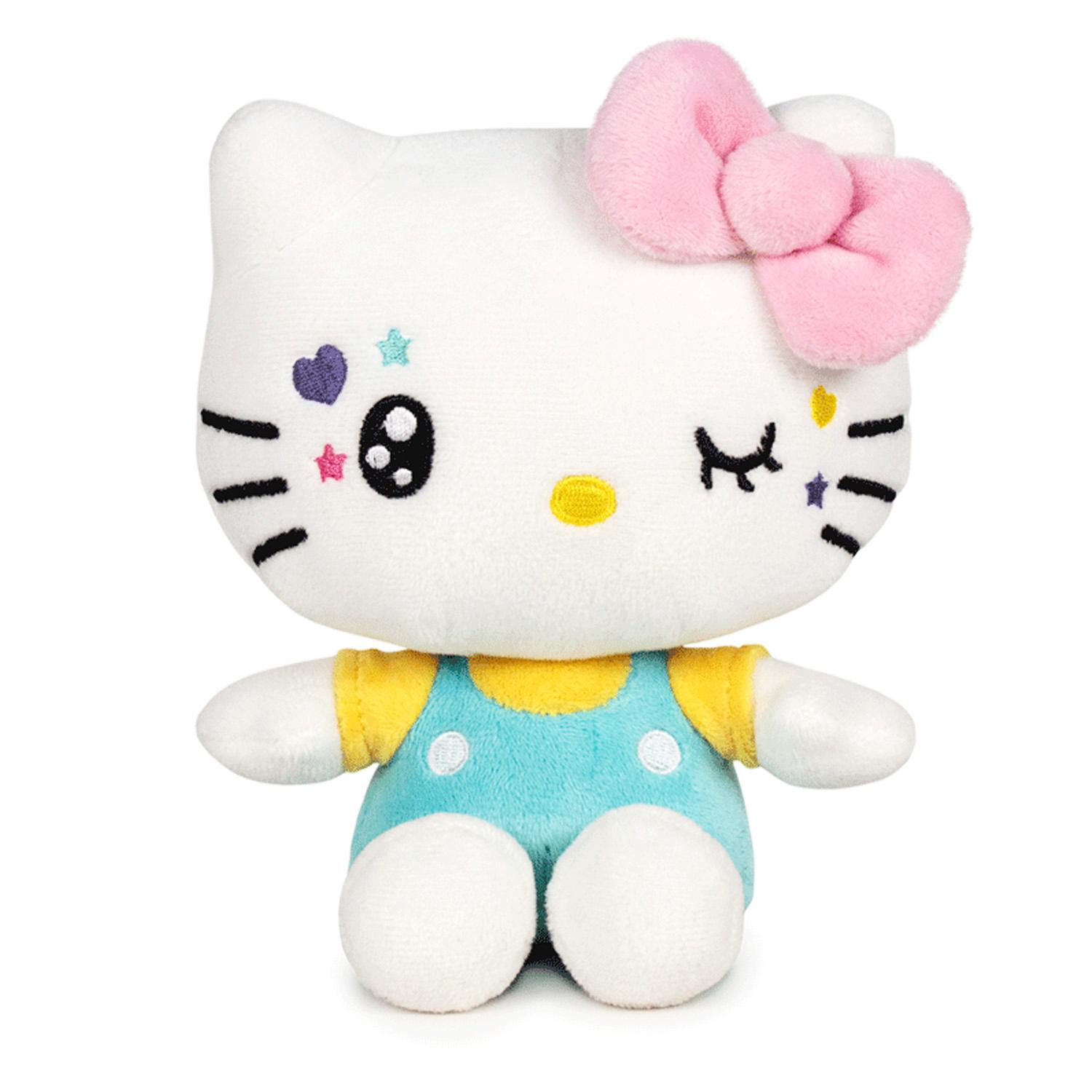 Hello Kitty in our eyes Sanrio - Plüschfigur 22cm türkis