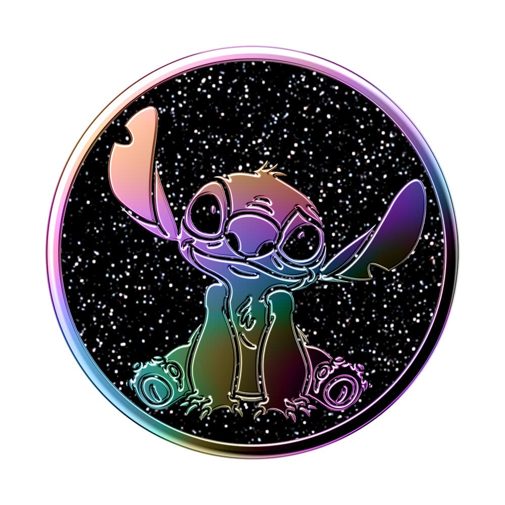 PopSockets PopGrip - ausziehbarer Handy-Griff Handyhalter - Oil Slick Stitch