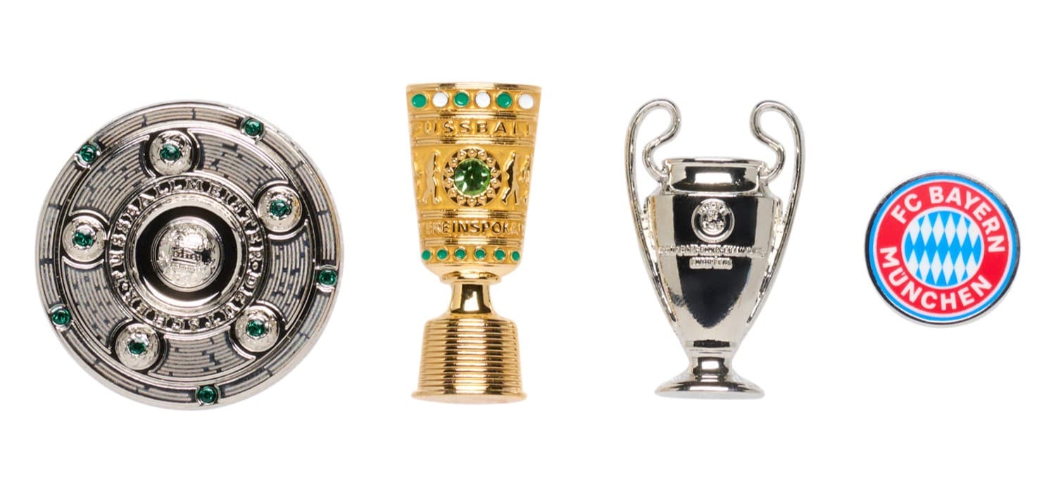 FC BAYERN MÜNCHEN Pin Erfolge 4er Set