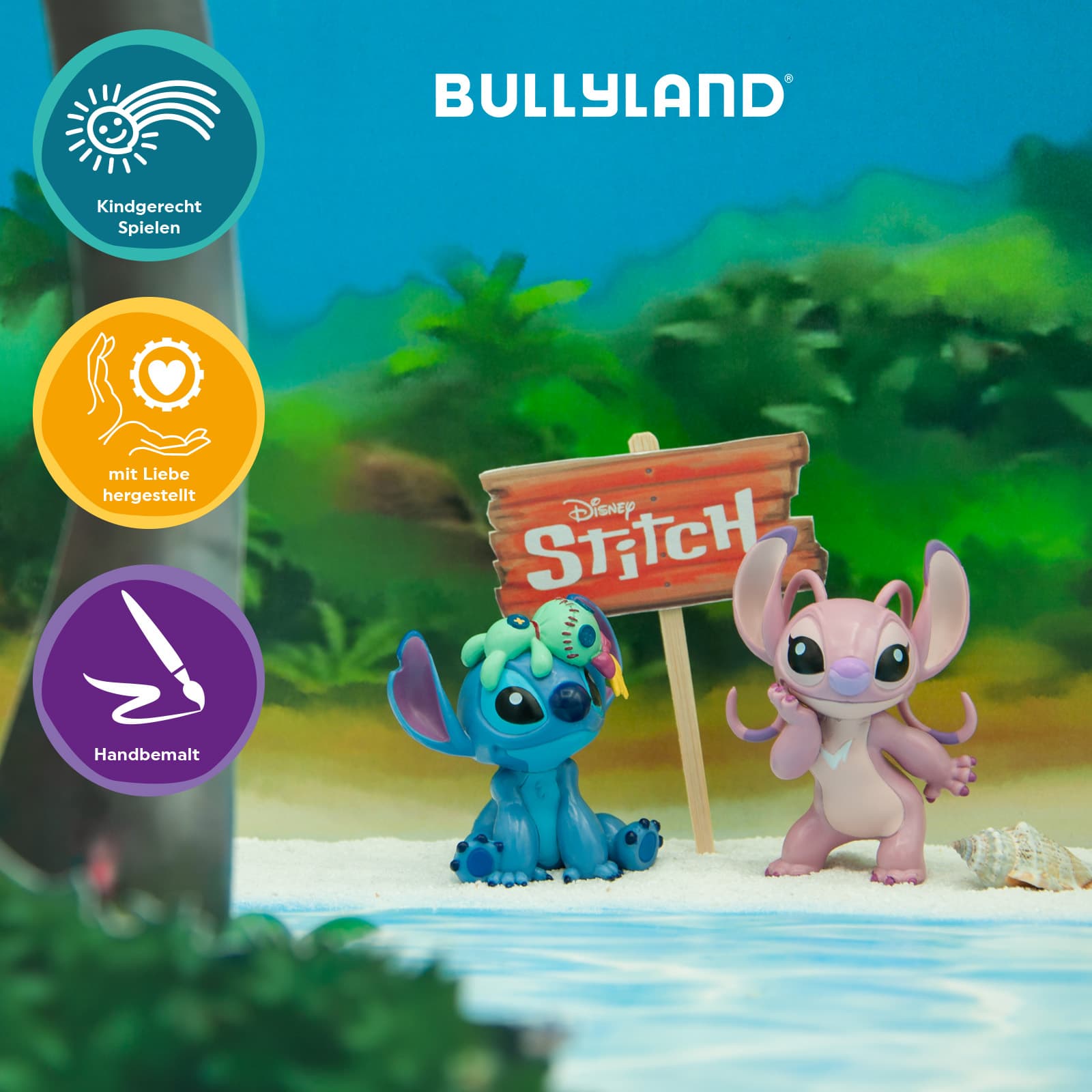Produktbild BULLYLAND - Lilo & Stitch - Spielfigur Angle, 6 cm 2 von 5