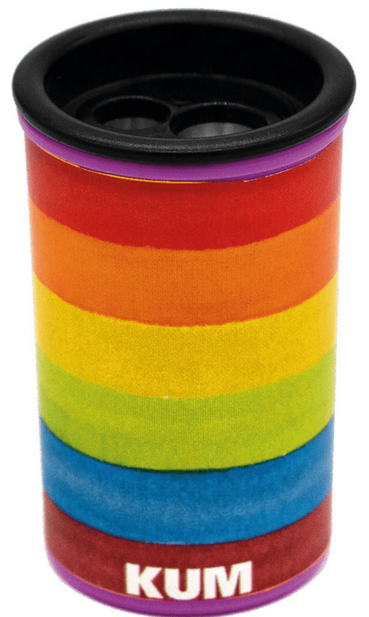 KUM Doppelspitzer Regenbogen 