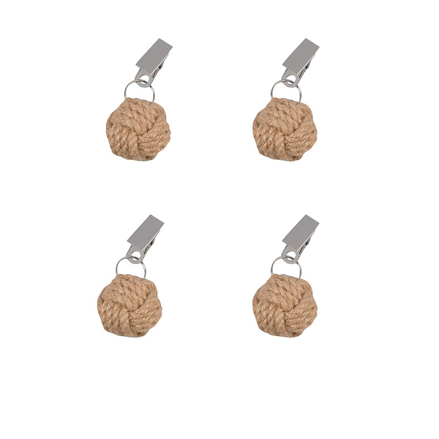 PeyerSyntex Tischtuchbeschwerer Knäuel 4er Pack