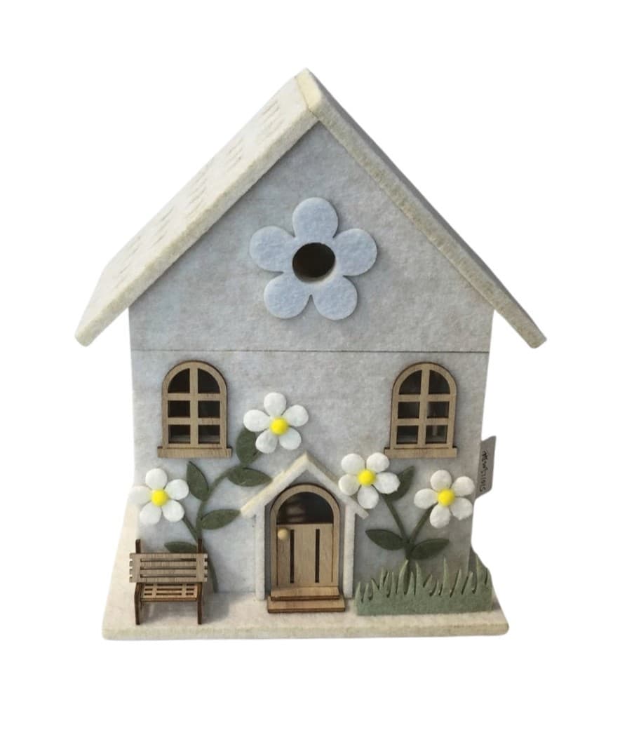 Boltze Dekoaufsteller Filzhaus