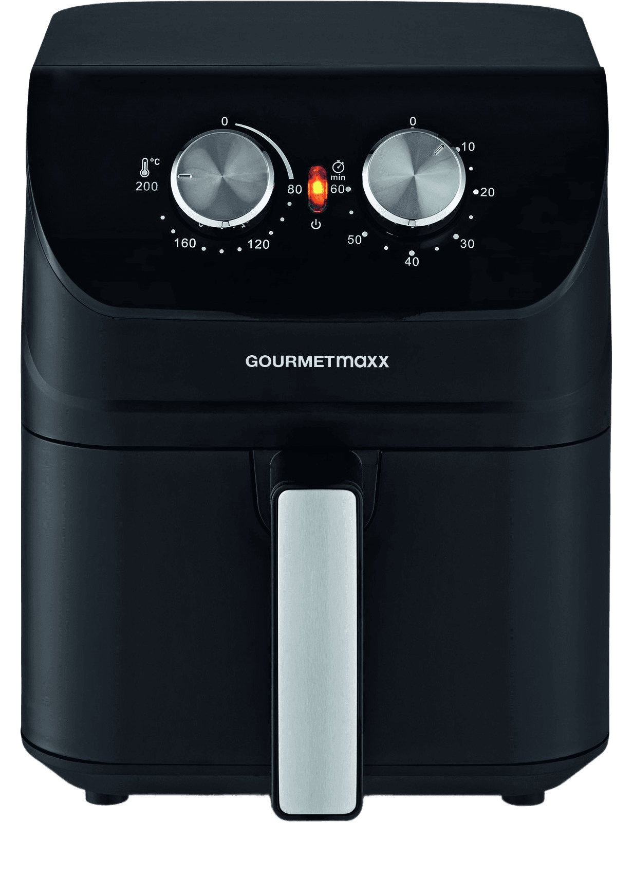 GOURMETmaxx Heißluftfritteuse 4l  - 3 in 1: Heißluftofen, Grill & Fritteuse