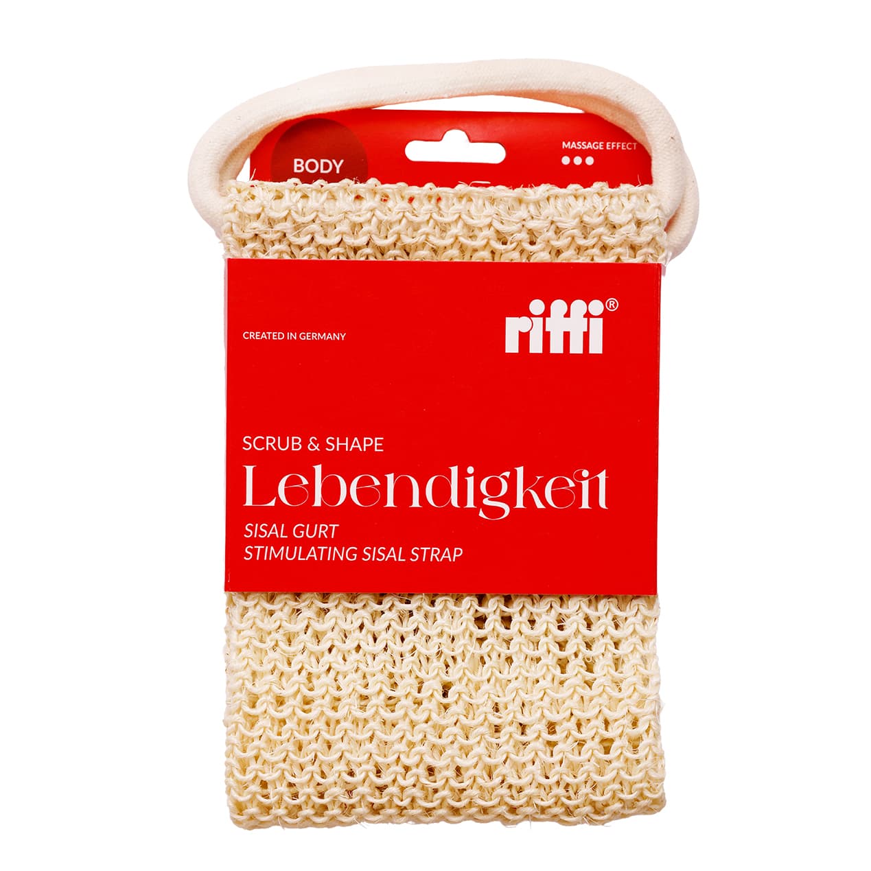 riffi Body Massagegurt Sisal