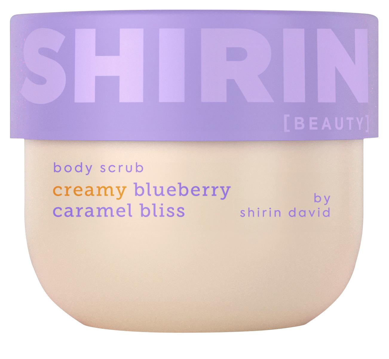 Shirin Beauty Peeling Body Scrub Creamy Blueberry Caramel Bliss