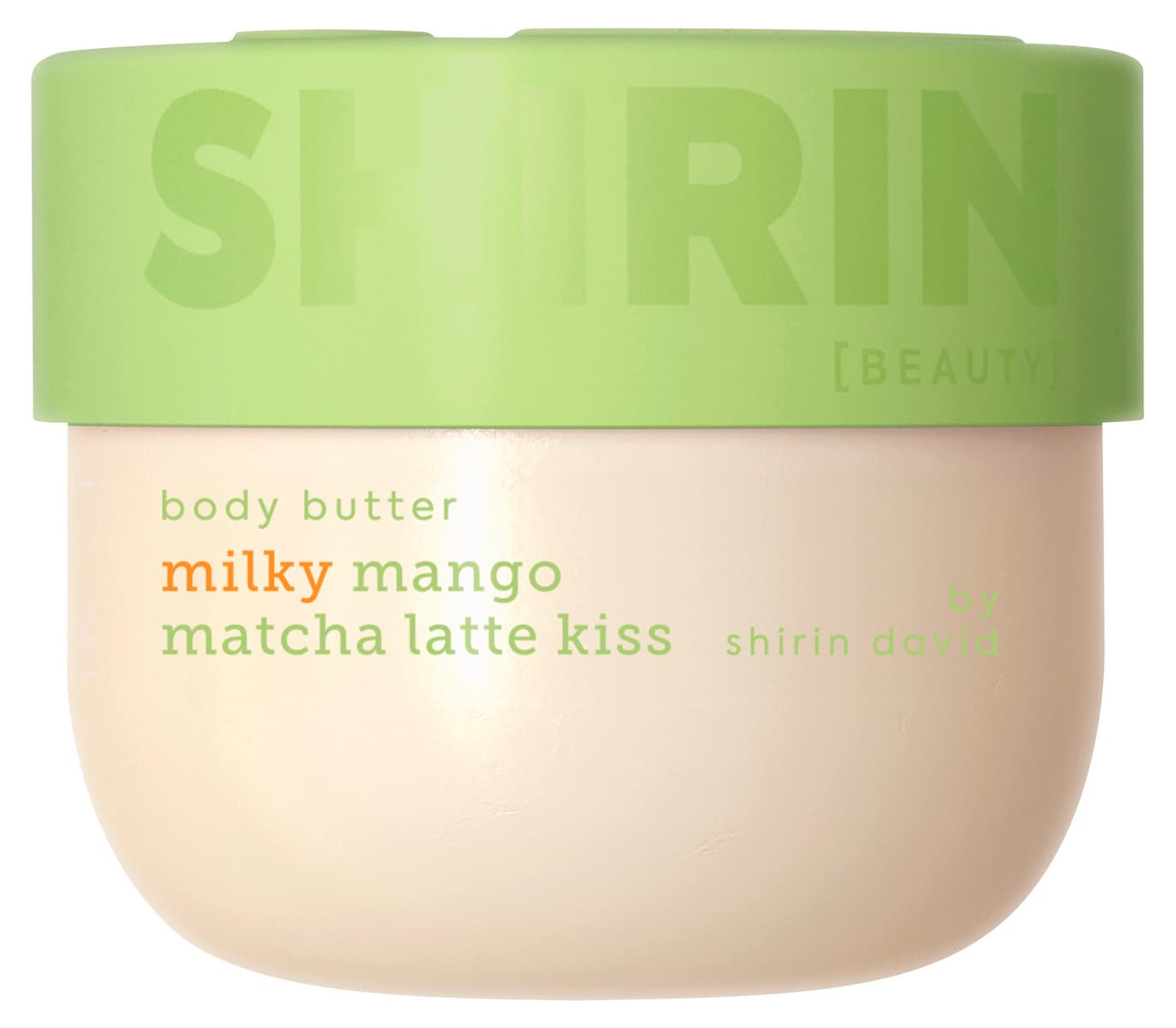 Shirin Beauty Body Butter Milky Mango Matcha Latte Kiss