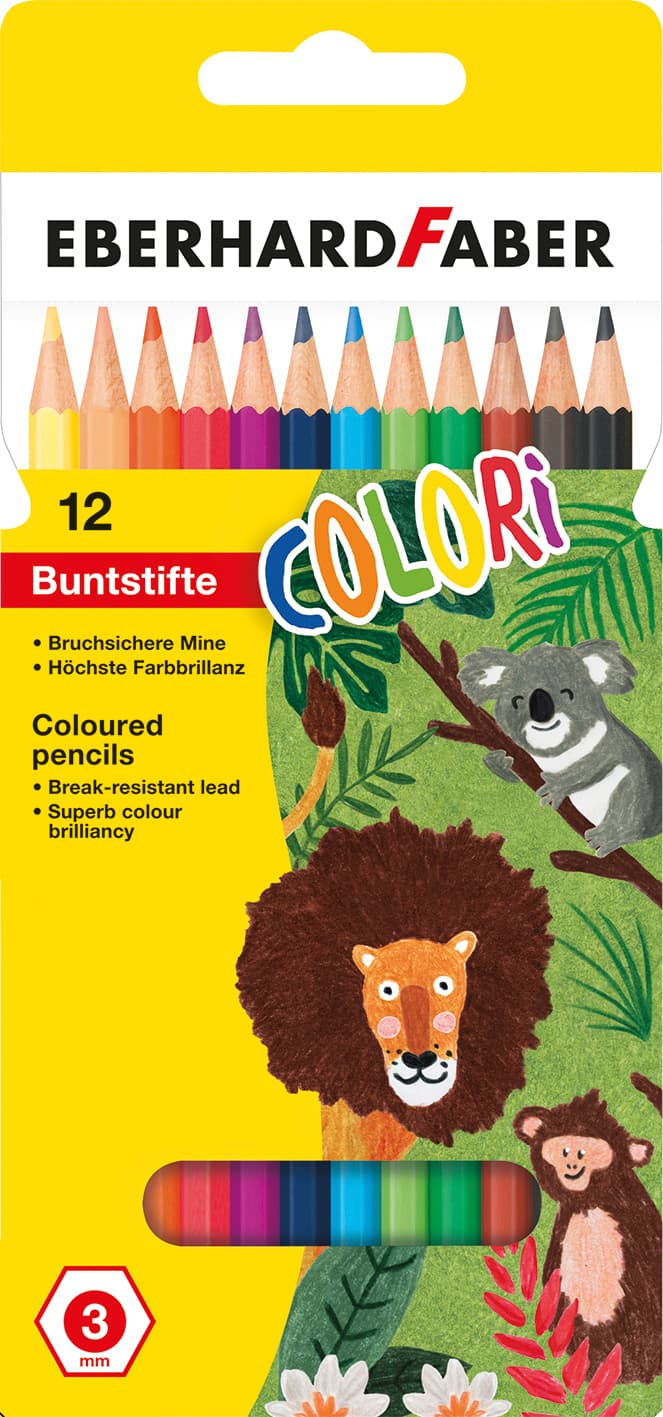 EBERHARD FABER  Colori Buntstift 12er Etui