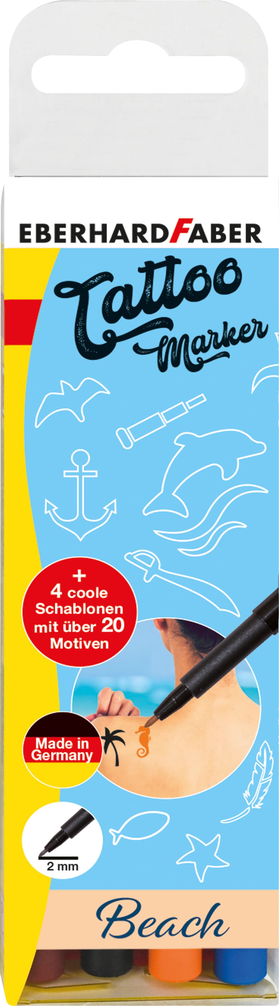 EBERHARD FABER Hautmarker Tattoo Marker Beach