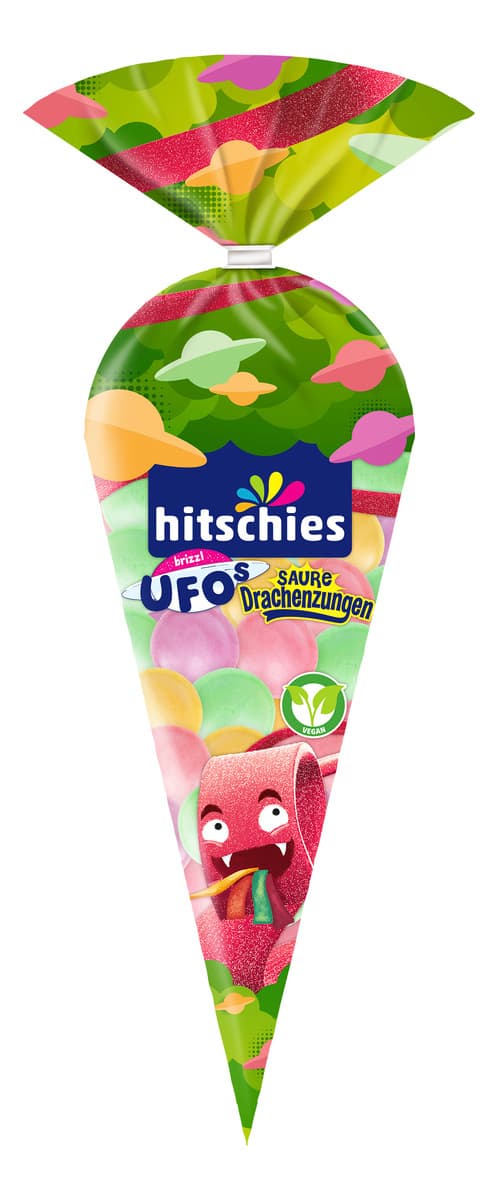hitschies brizzl Ufos Saure Drachenzungen