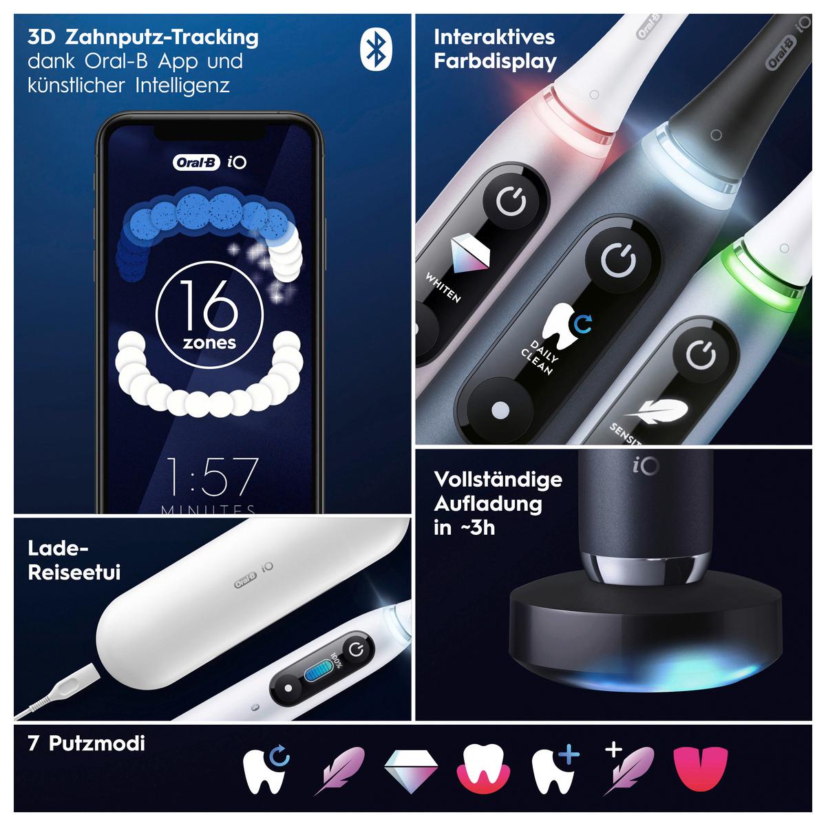 Produktbild Oral-B Elektrische Zahnbürste iO Series 9N Black Onyx  7 von 18
