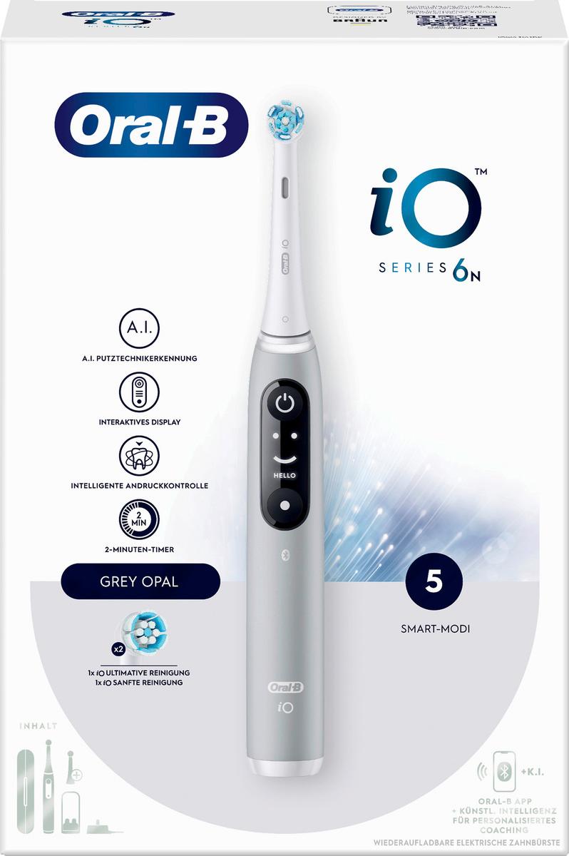 Oral-B Elektrische Zahnbürste iO Series 6 Grey Opal 