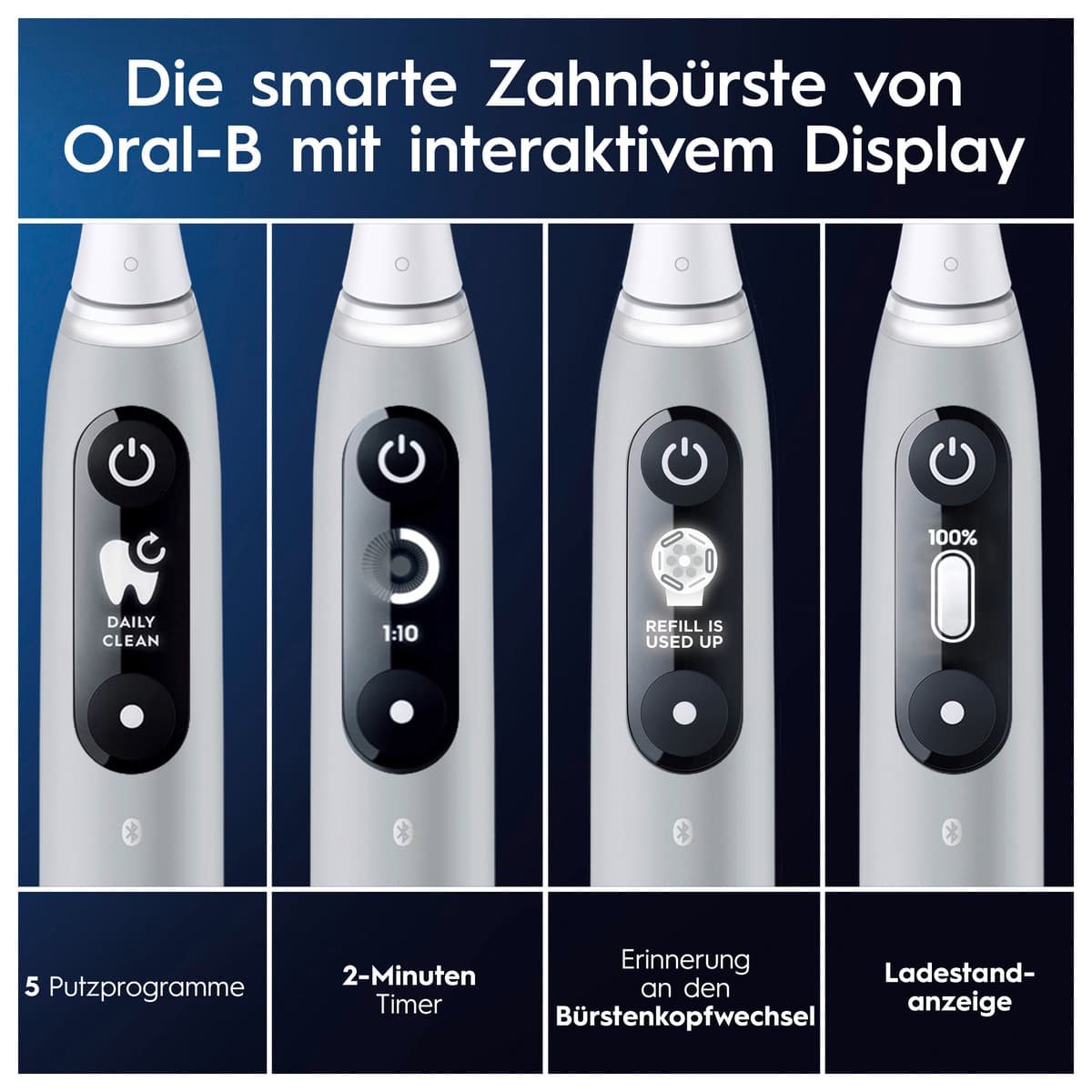 Produktbild Oral-B Elektrische Zahnbürste iO Series 6 Grey Opal  7 von 13