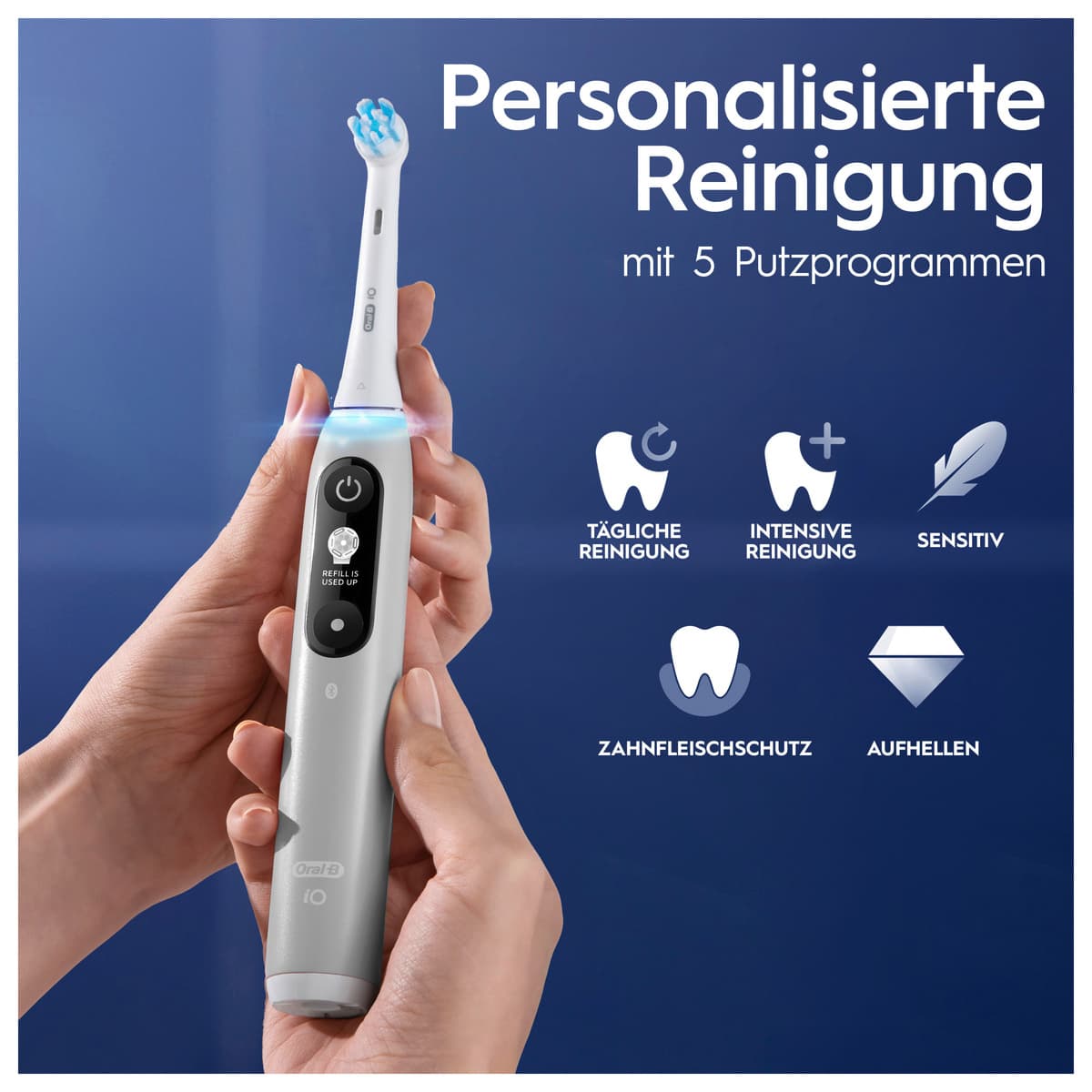 Produktbild Oral-B Elektrische Zahnbürste iO Series 6 Grey Opal  8 von 13