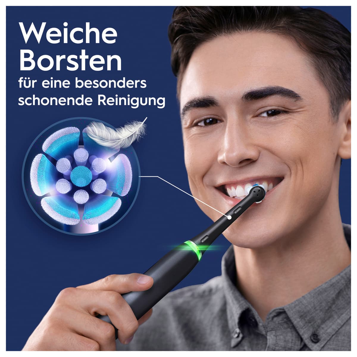 Produktbild Oral-B Elektrische Zahnbürste iO Series 6 Grey Opal  10 von 13