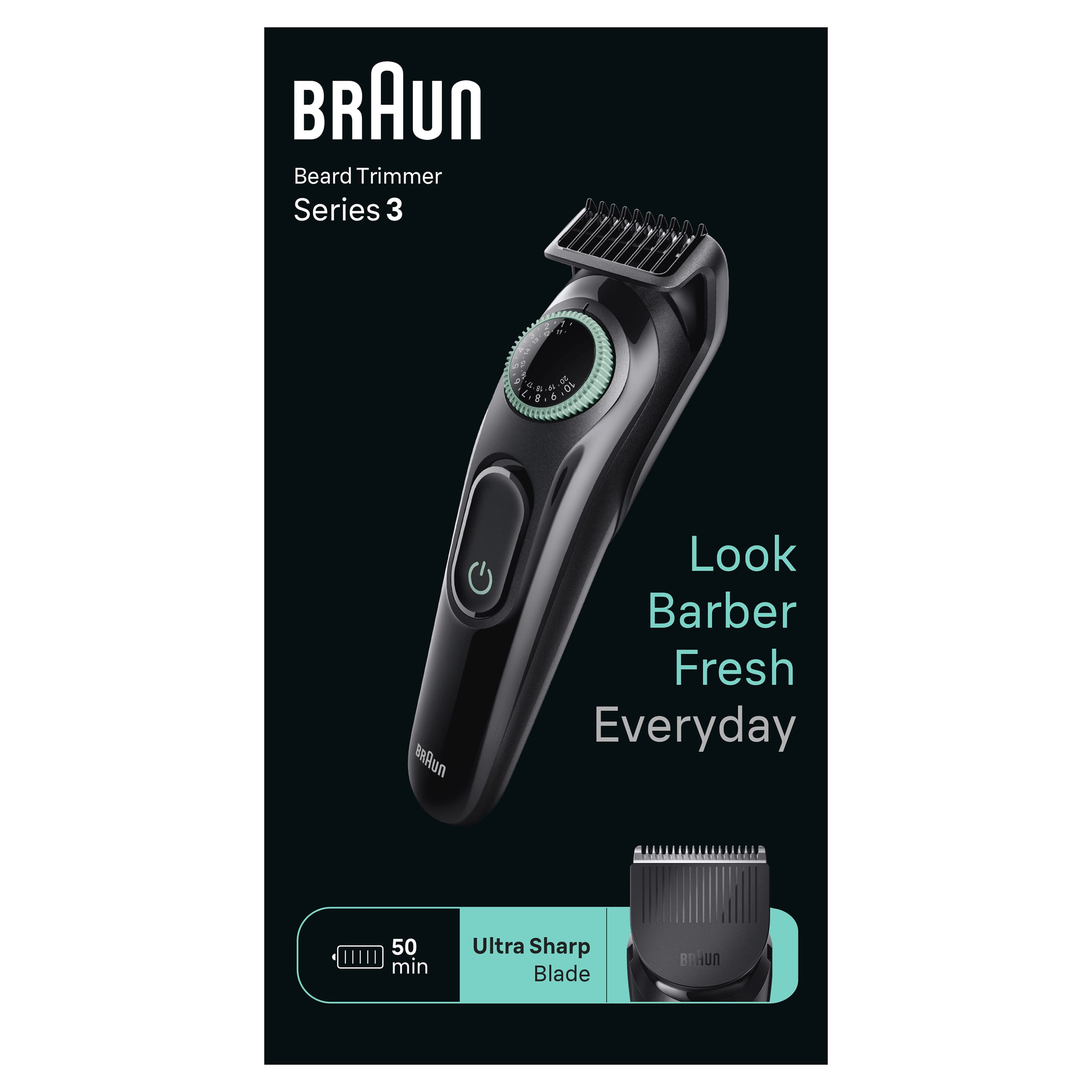 BRAUN Barttrimmer Series 3 BT3421