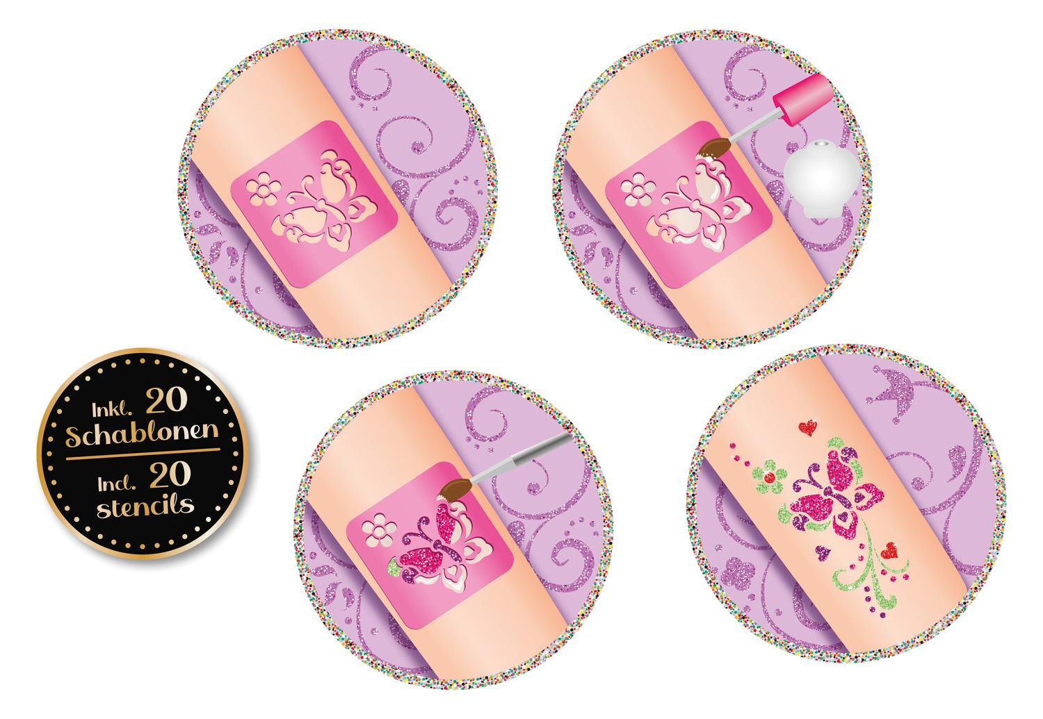 Produktbild Lena Kreativ Fashion - 42440 Glitter Tattoo 2 von 5