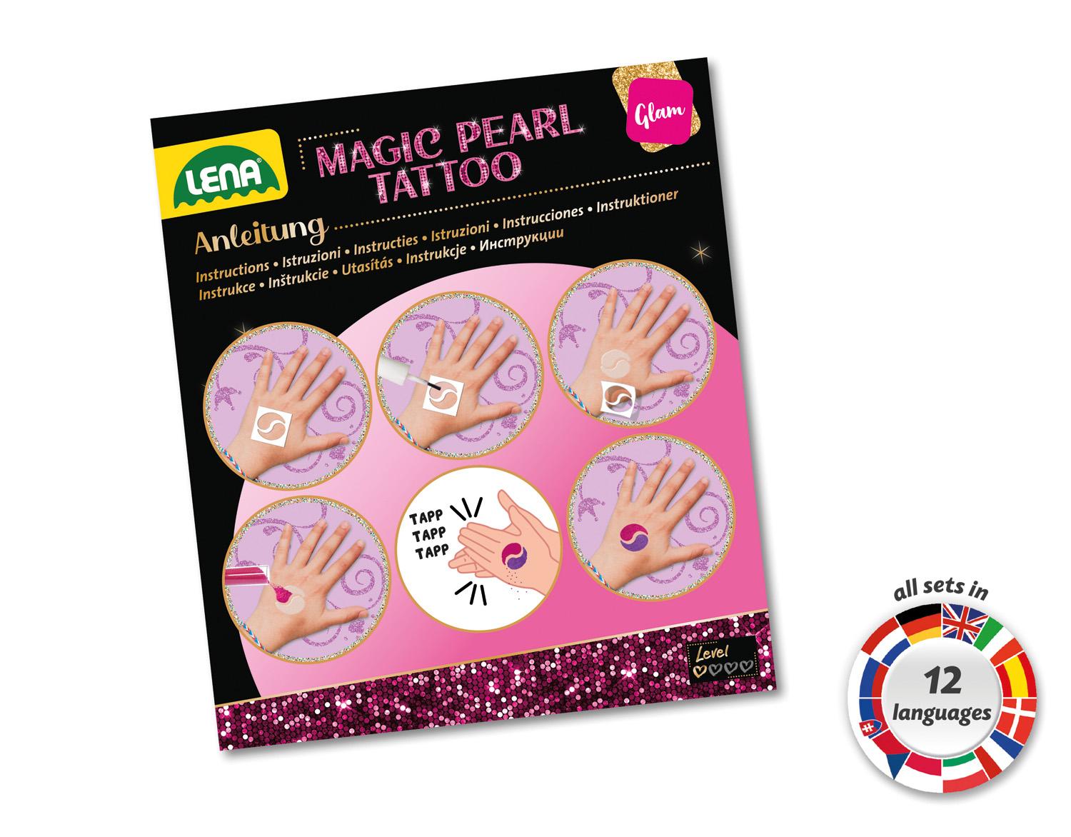 Produktbild LENA Magic Pearl Tattoo, Faltschachtel; 42442 4 von 5