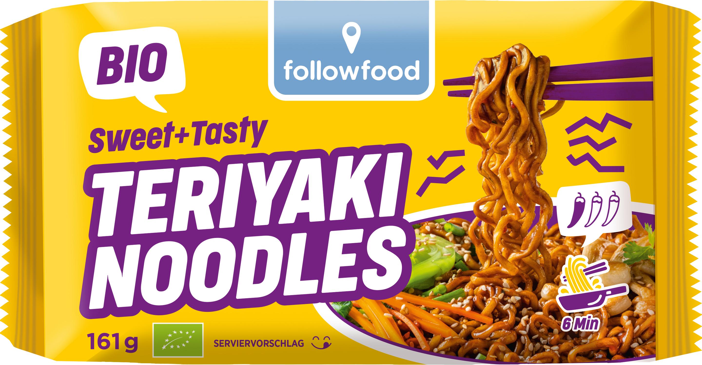 followfood Bio Sweet + Tasty Teriyaki Noodles