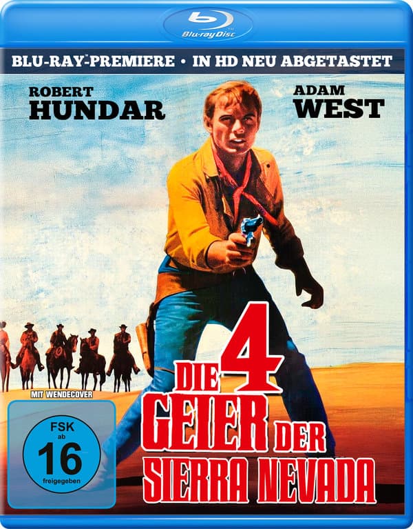 Die 4 Geier der Sierra Nevada - Blu-ray - in HD neu abgetastet