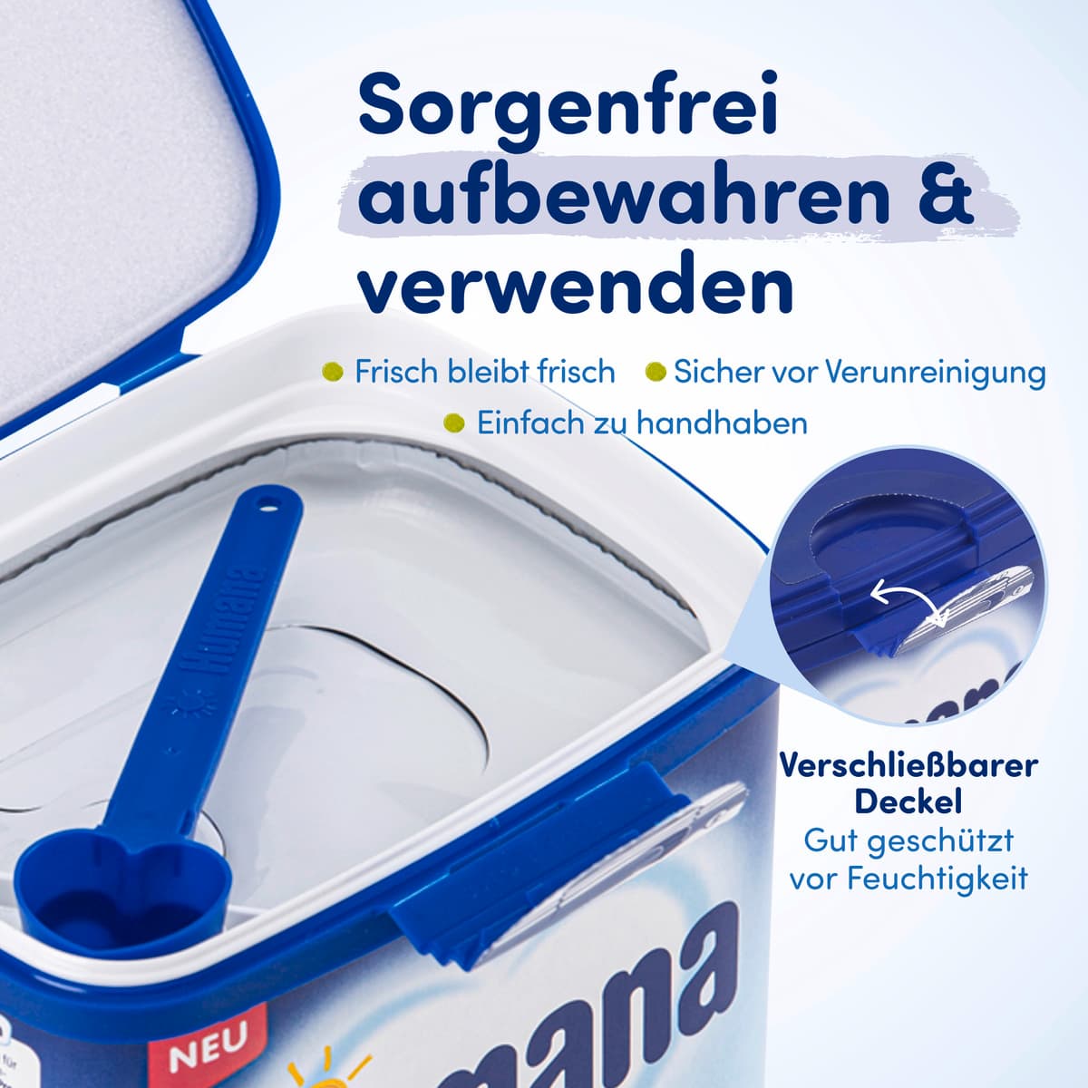 Produktbild Humana Anfangsmilch PRE 5HMO  6 von 8