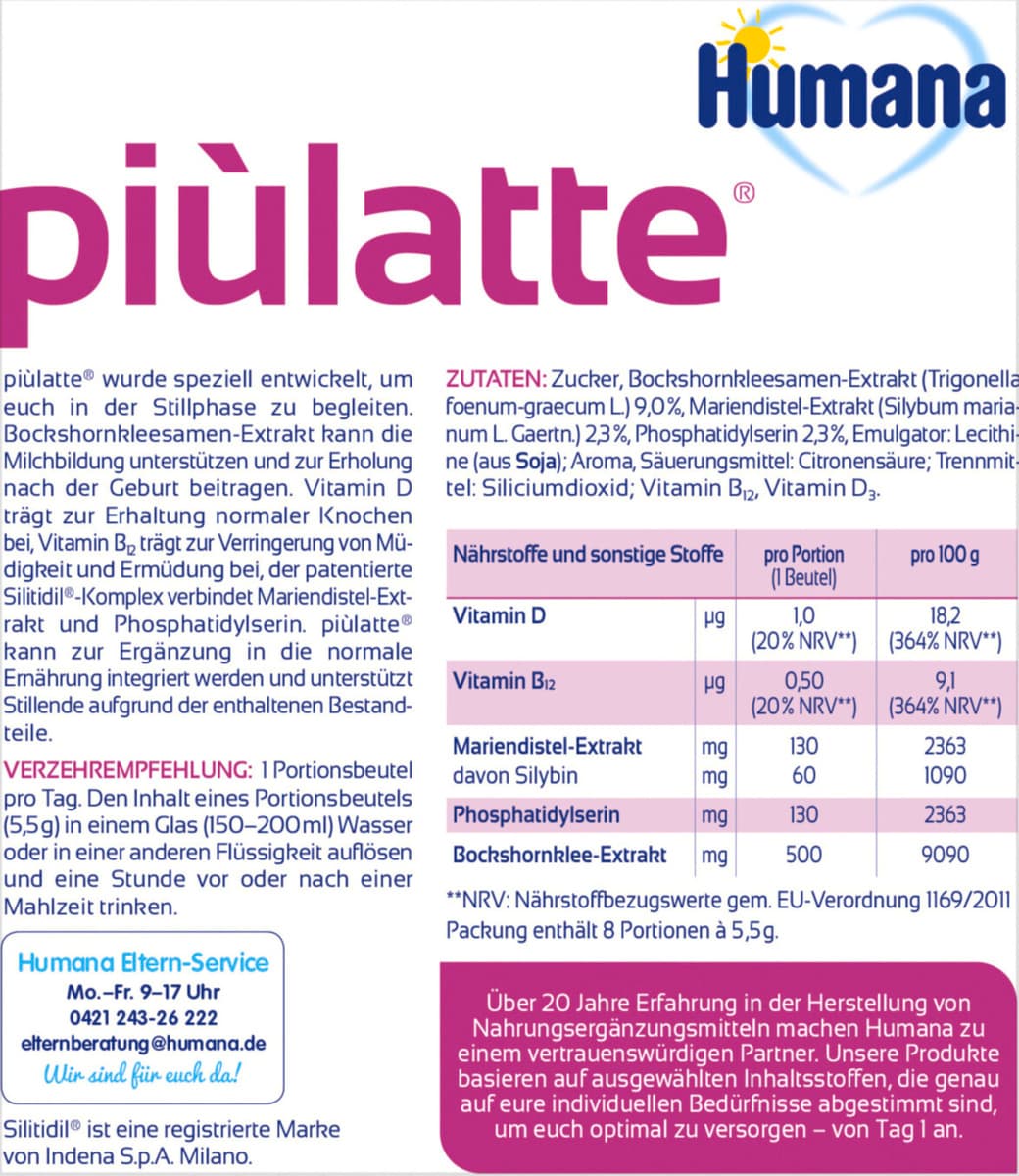 Produktbild Humana piùlatte  3 von 10
