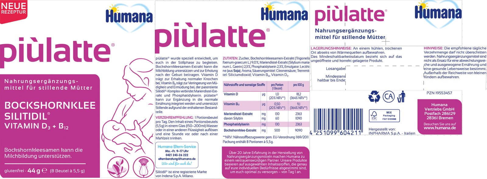 Produktbild Humana piùlatte  4 von 10