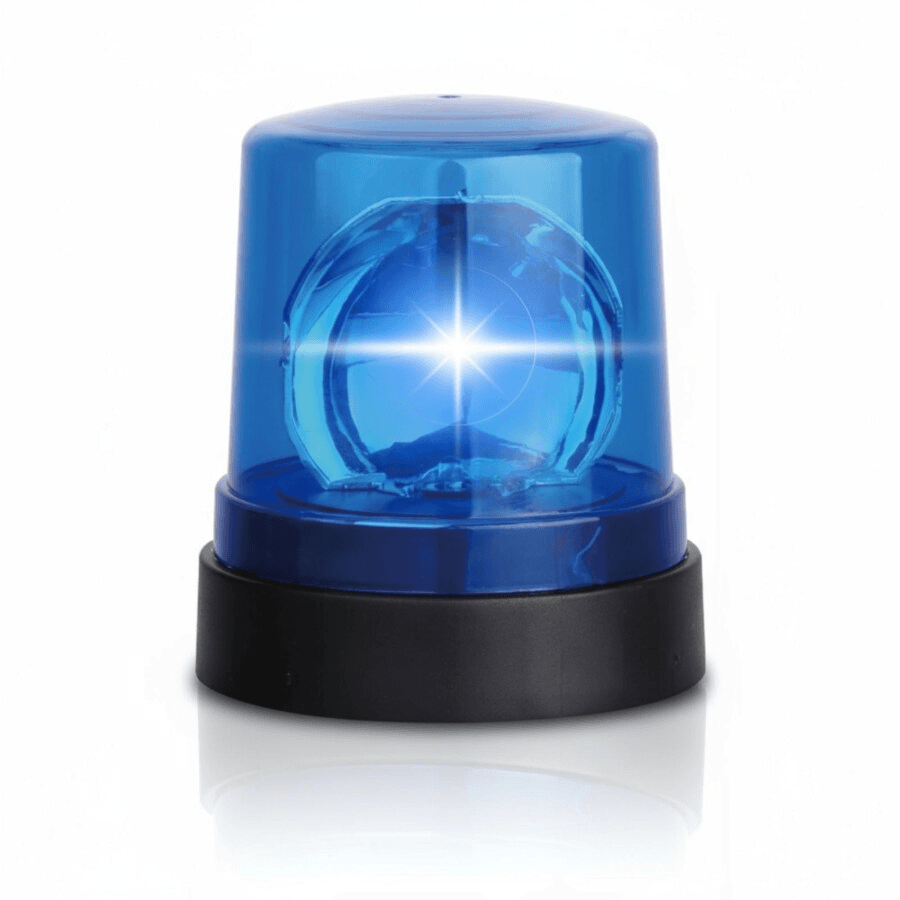 alldoro 60234 Spielzeug Blaulicht mit Sound