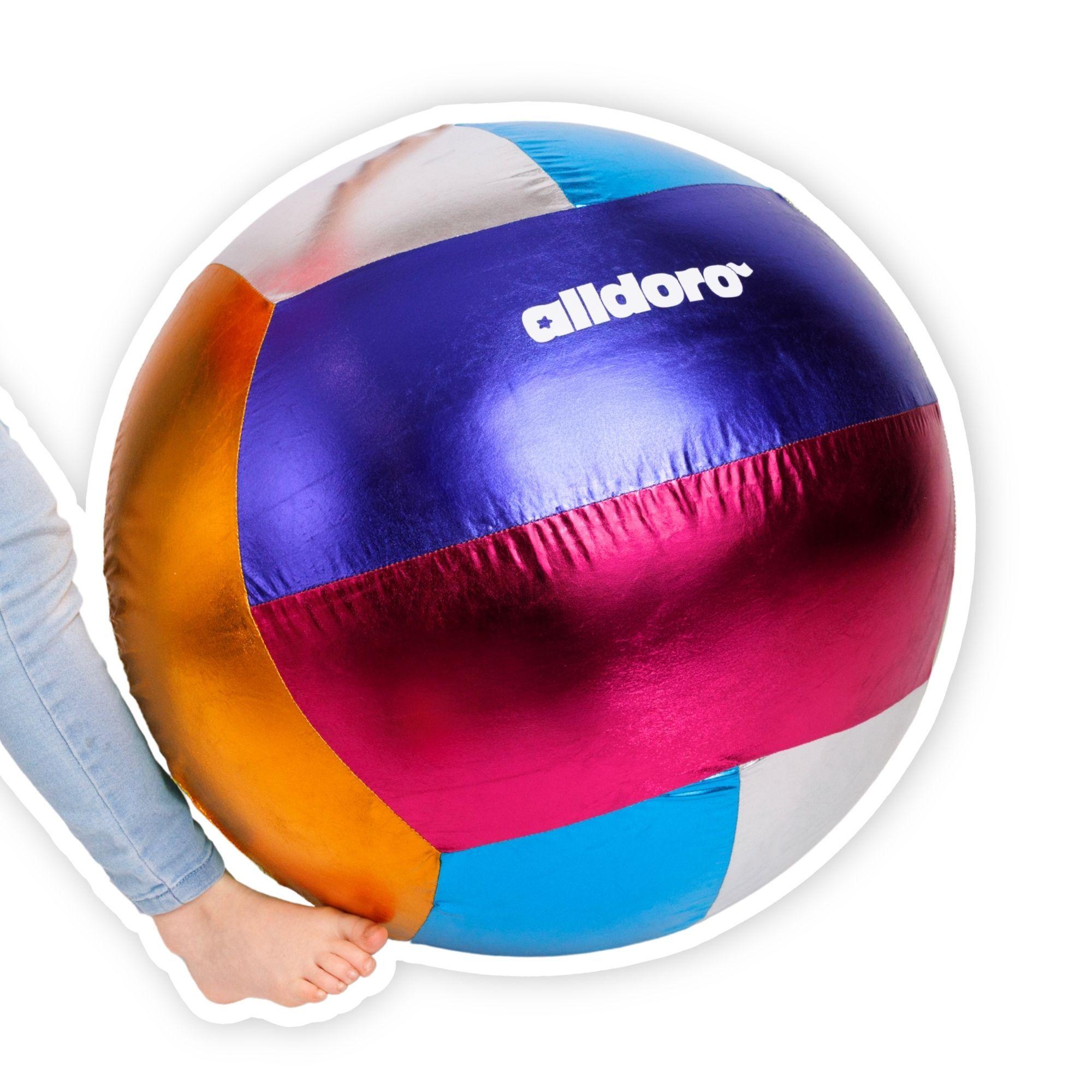 Produktbild alldoro 60299 - XXL Metallic Ball, aufblasbar Ø 60 cm 2 von 8