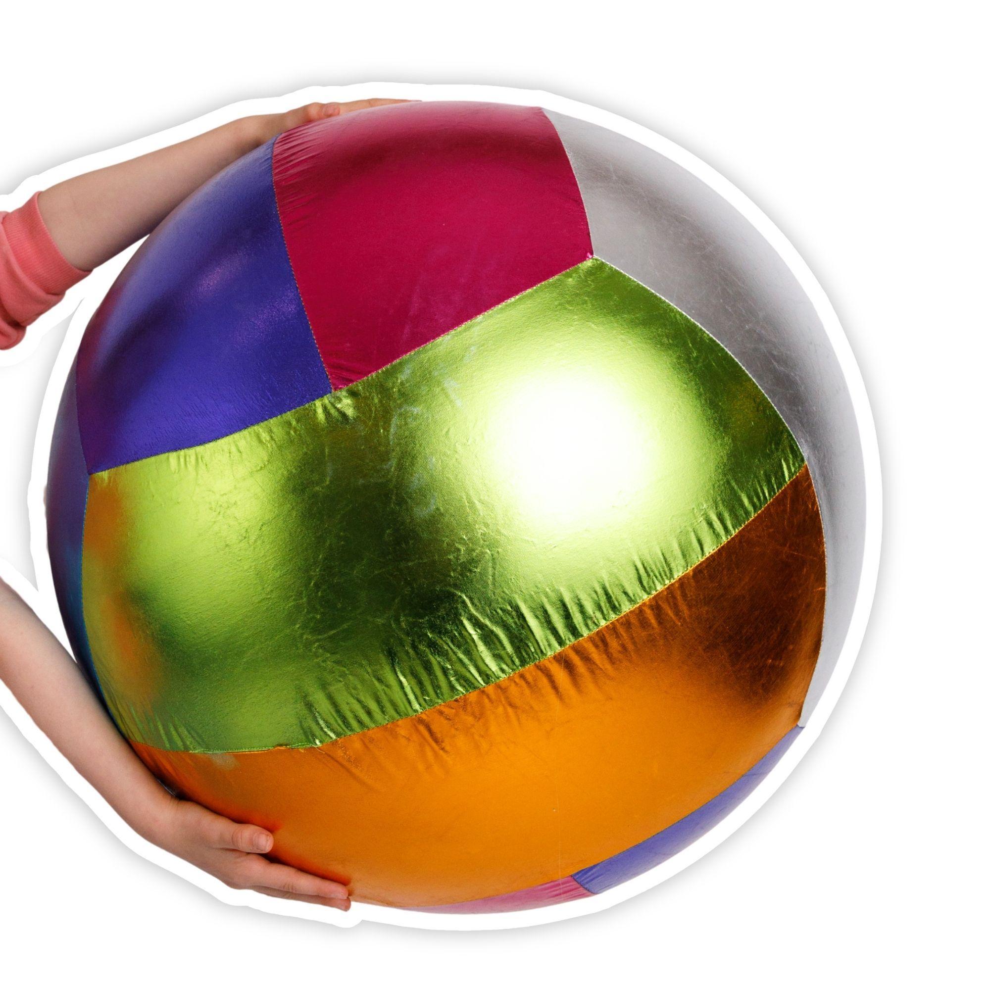 Produktbild alldoro 60299 - XXL Metallic Ball, aufblasbar Ø 60 cm 3 von 8