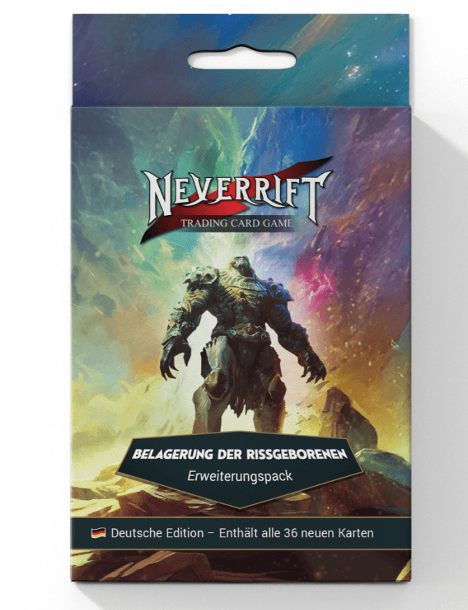 Neverrift TCG: Expansion Pack Belagerung der Rissgeborenen (deutsch)
