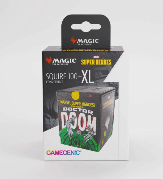 Gamegenic Magic: The Gathering Marvel Super Heroes Squire 100+ XL - Doctor Doom/Spider-Man