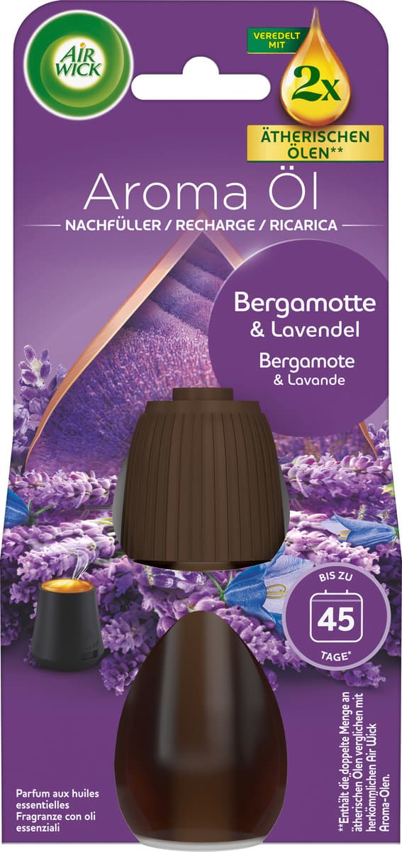 Air Wick Aroma-Öl Flakon Bergamotte & Lavendel