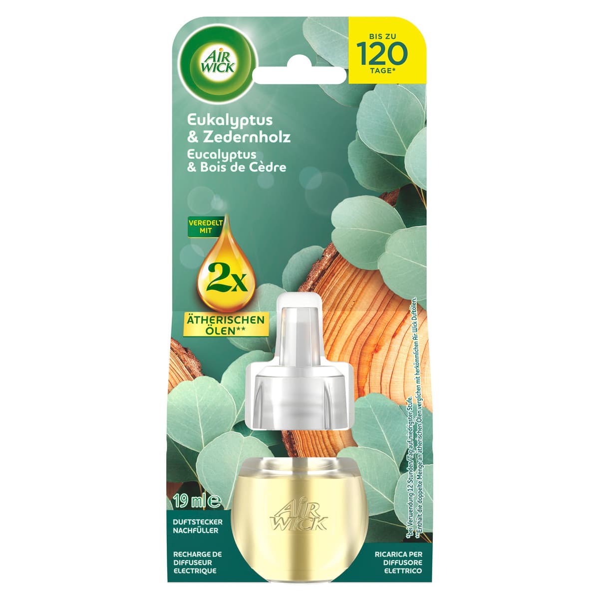 Air Wick Duftstecker Nachfüller Eukalyptus & Zedernholz 