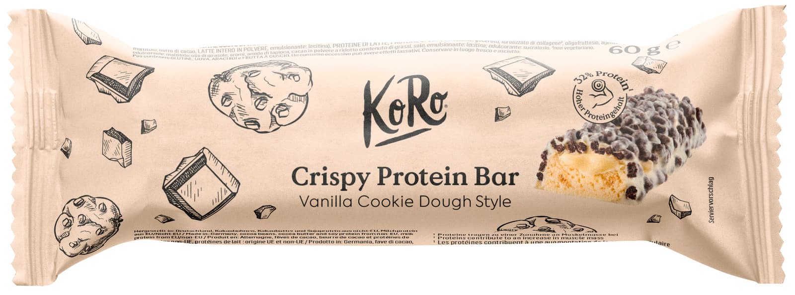 KoRo Moritz Proteinriegel Vanilla Cookie Dough