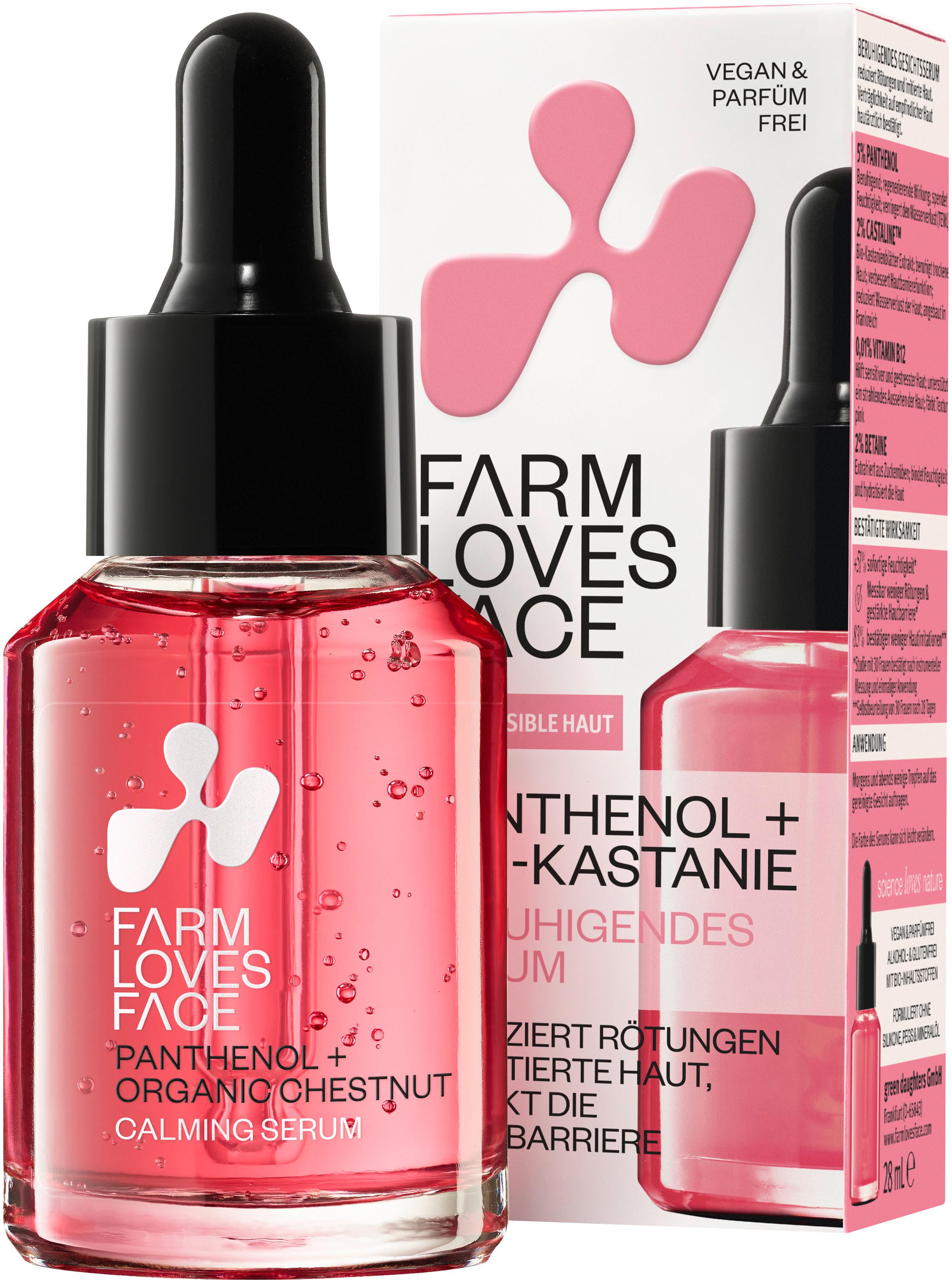 Produktbild Farm Loves Face Panthenol + Organic Chestnut Calming Serum 2 von 4