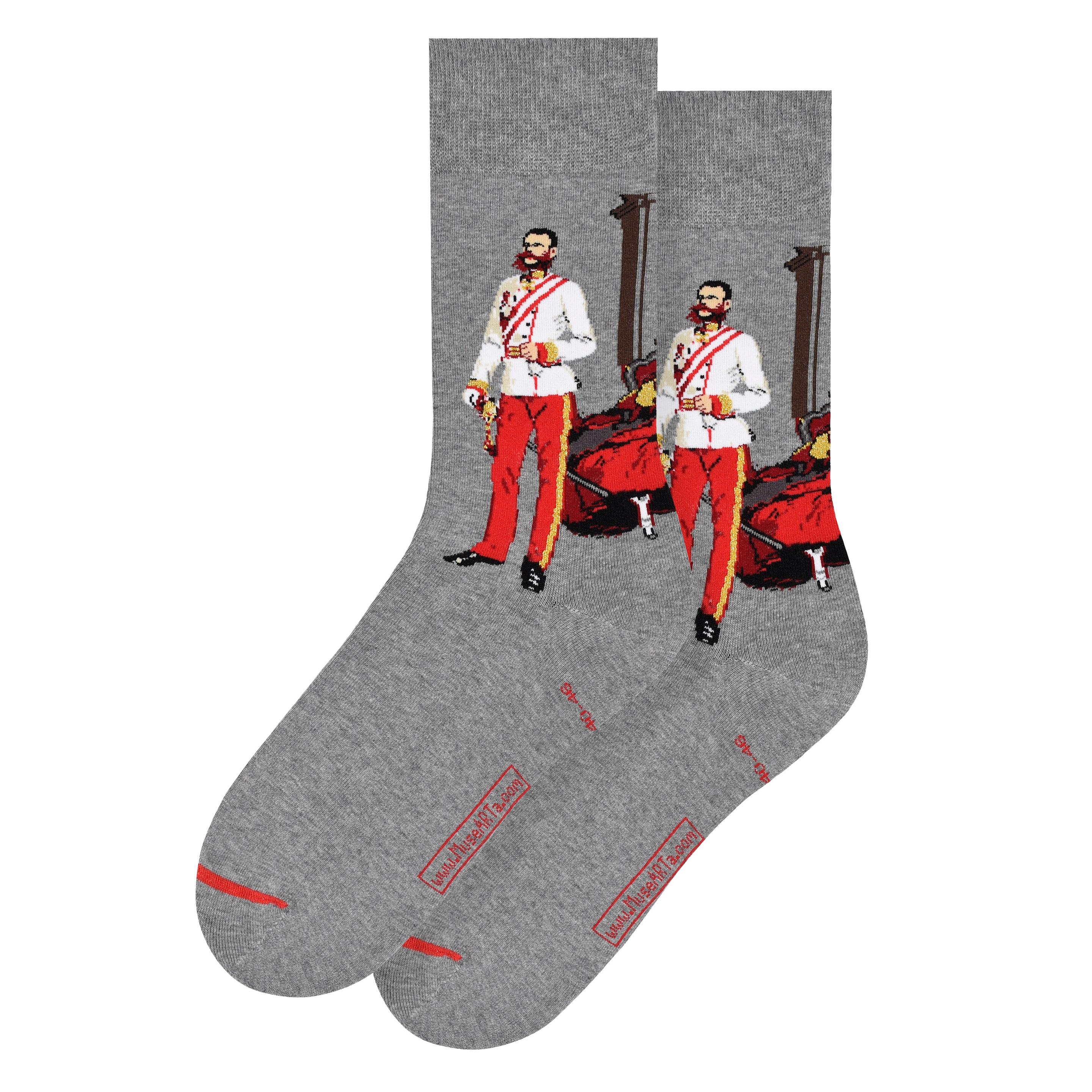 MuseARTa Unisex Socken Franz Xaver Winterhalter  - Kaiser Franz Joseph I.